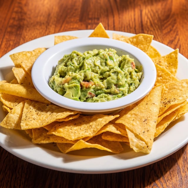 Guacamole and Chips.