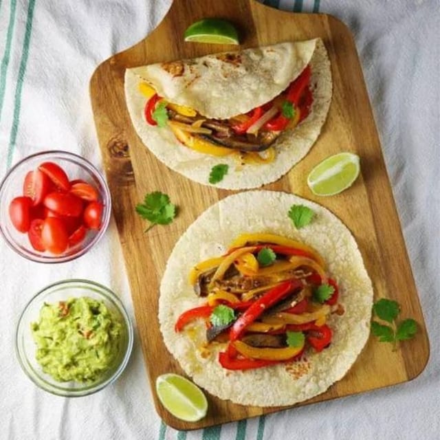 2 Veggie Tacos.
