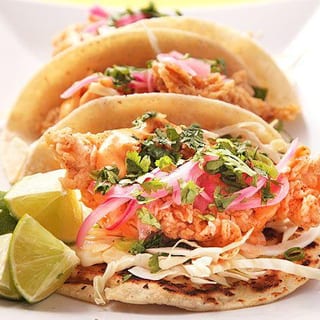 2 Fried Fish Tacos